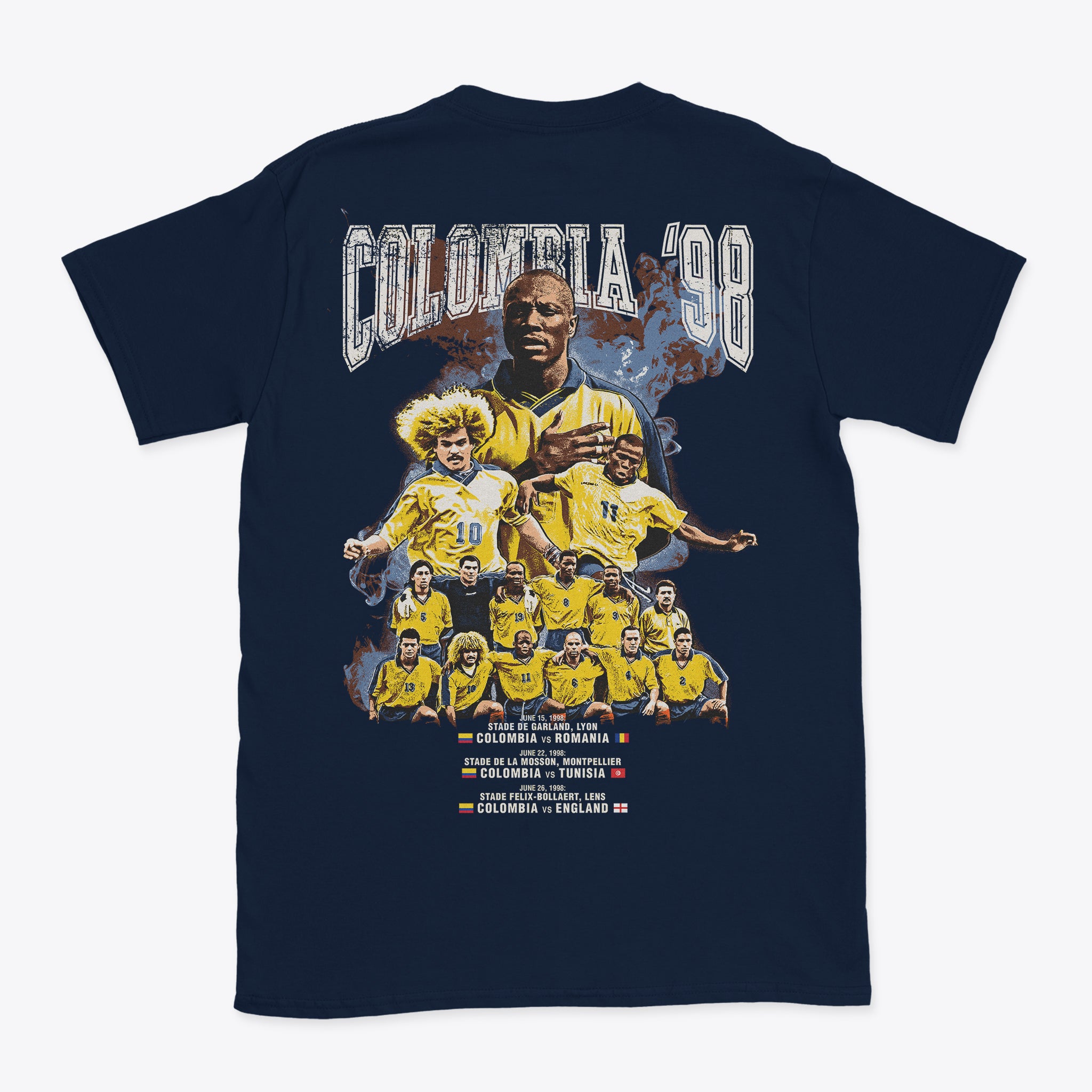 Colombia Tribute Jersey T-Shirt - France '98