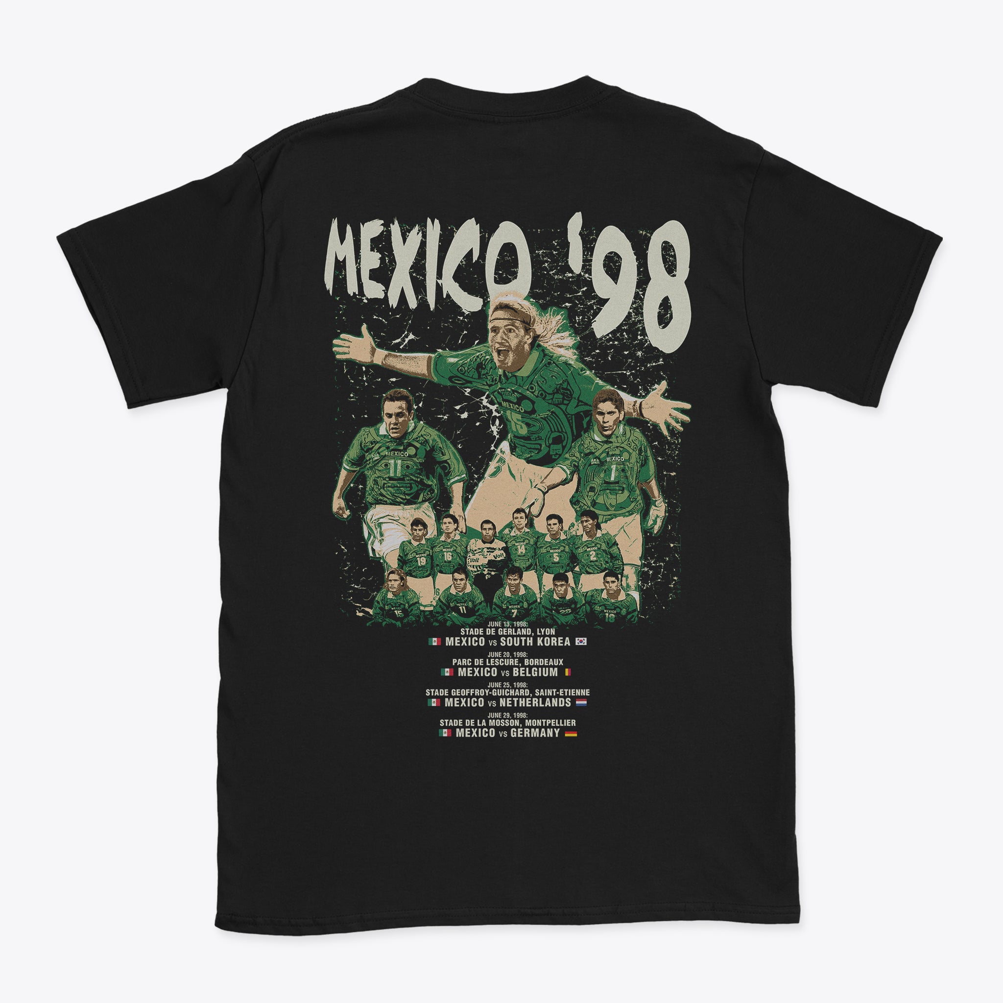 Mexico Tribute Jersey T-Shirt - France '98