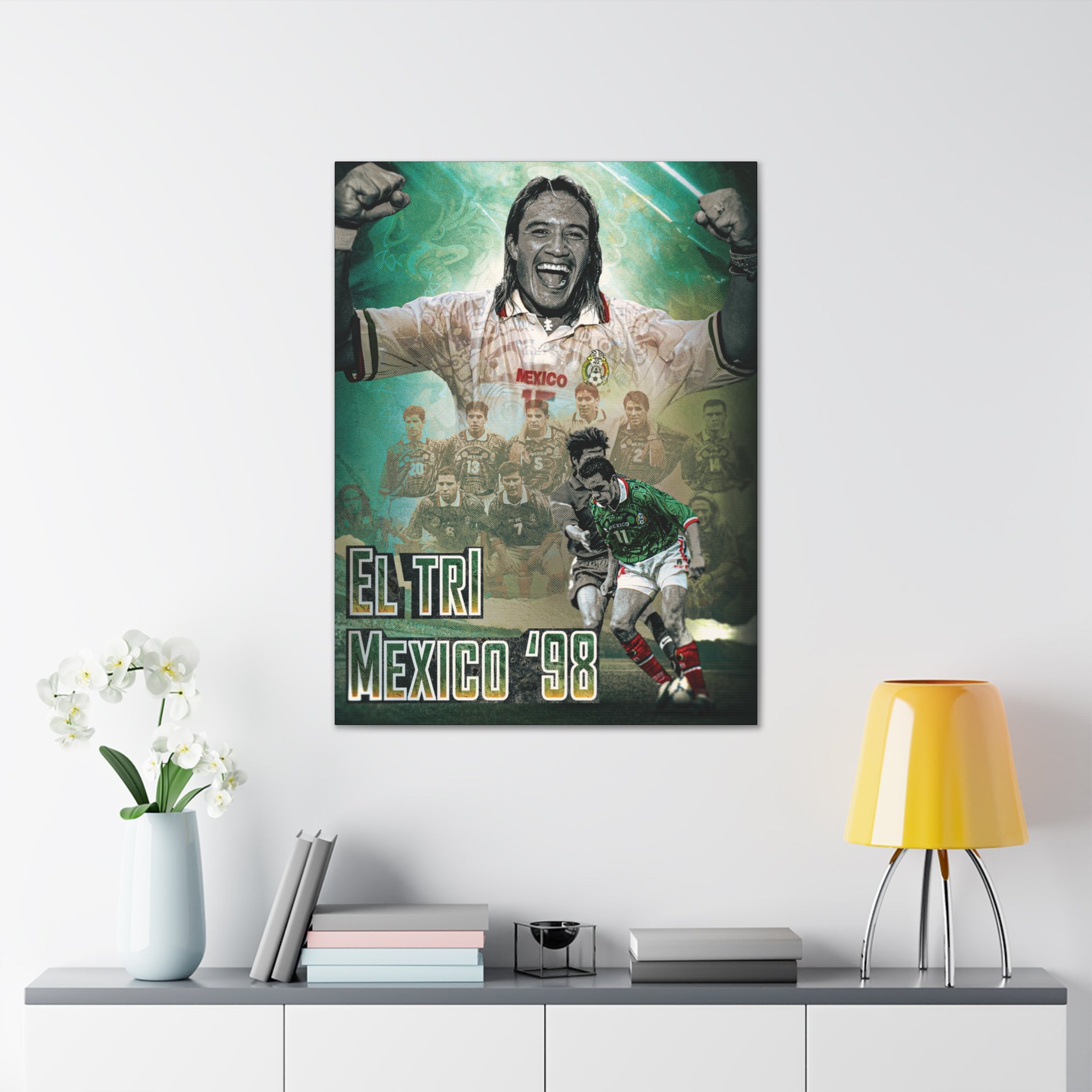 Mexico "El Tri '98" Canvas - France '98