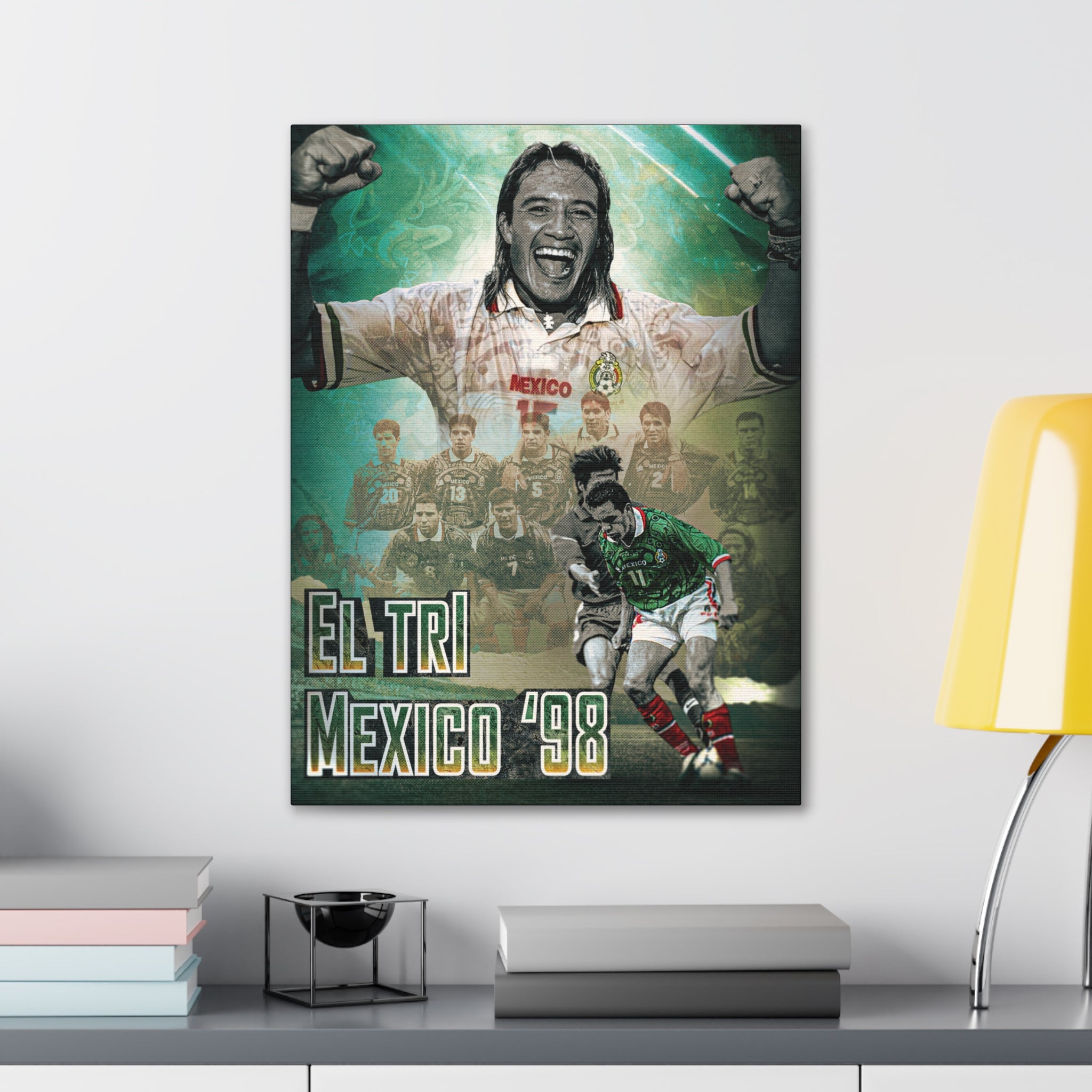 Mexico "El Tri '98" Canvas - France '98