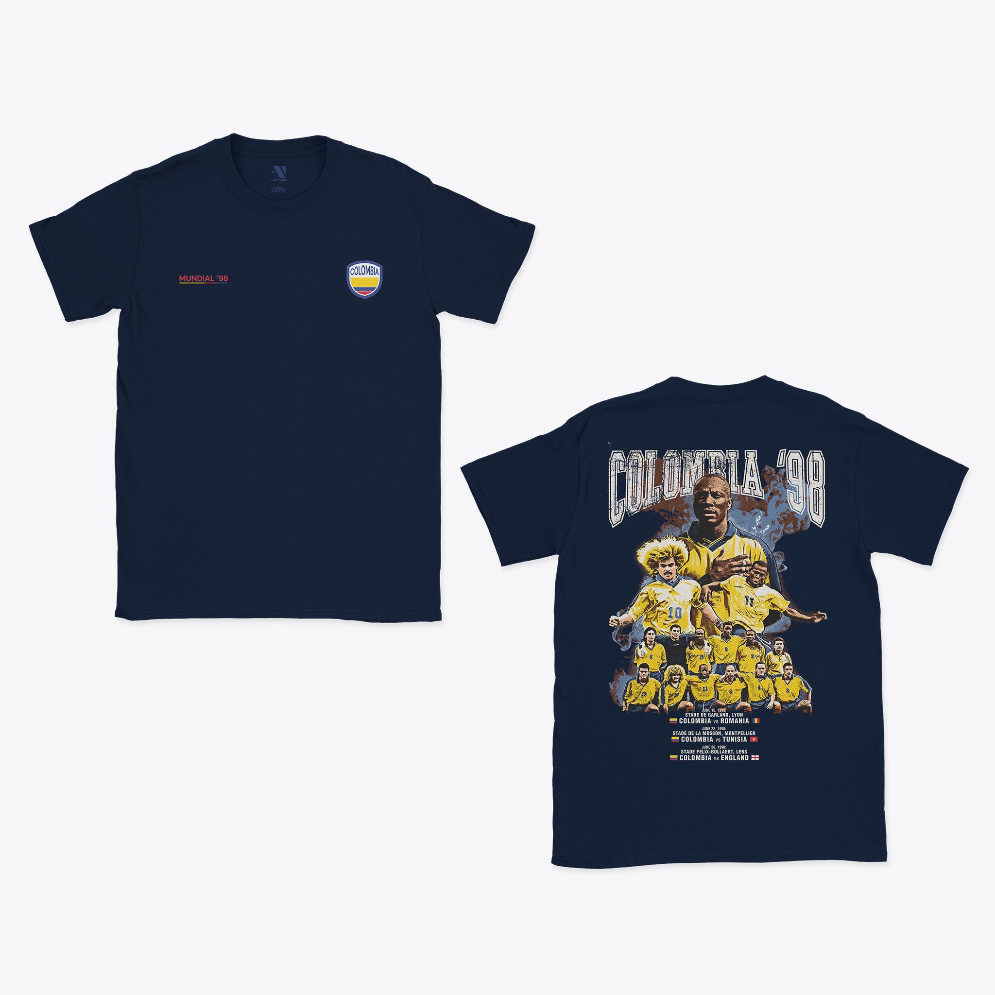 Colombia Tribute Jersey T-Shirt - France '98