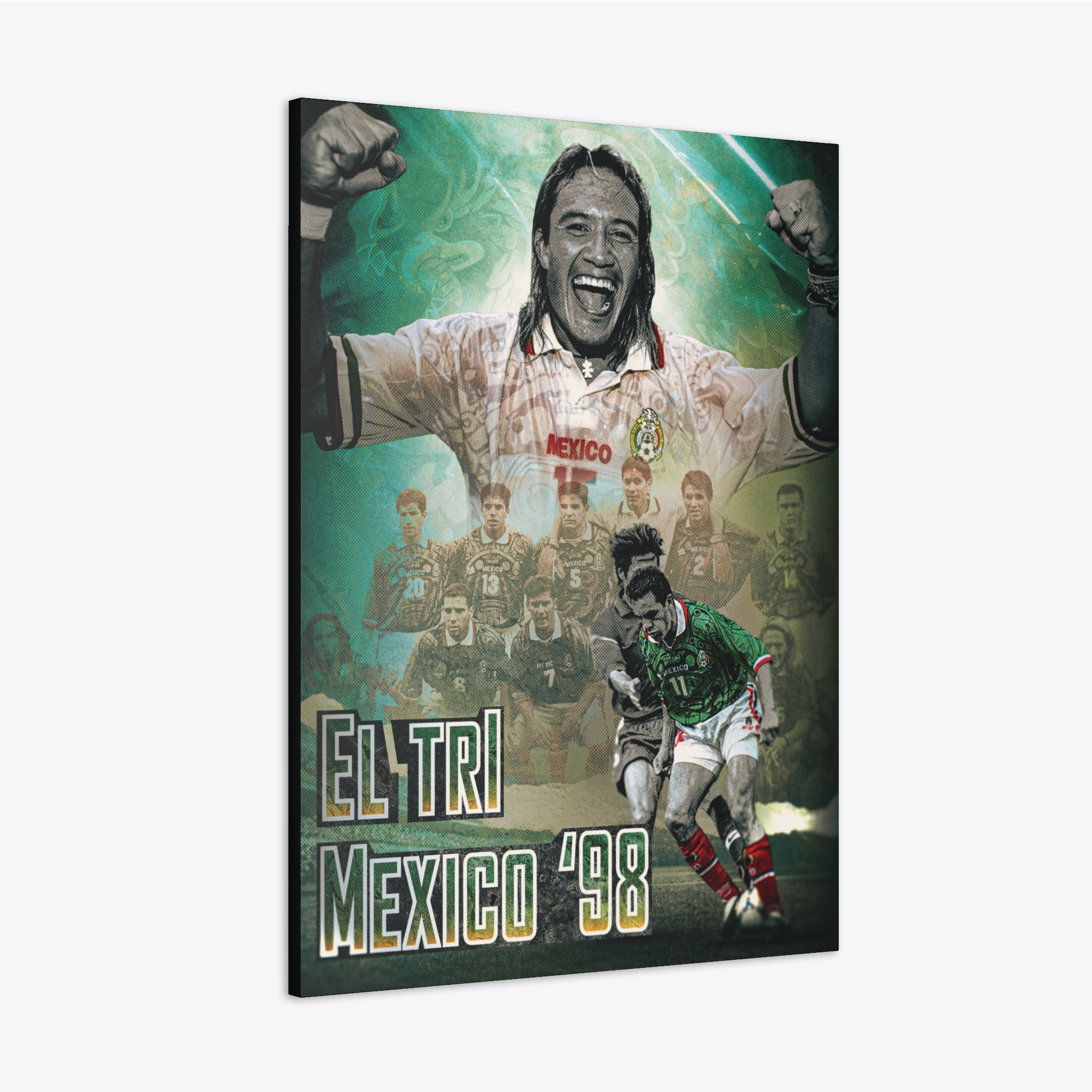 Mexico "El Tri '98" Canvas - France '98