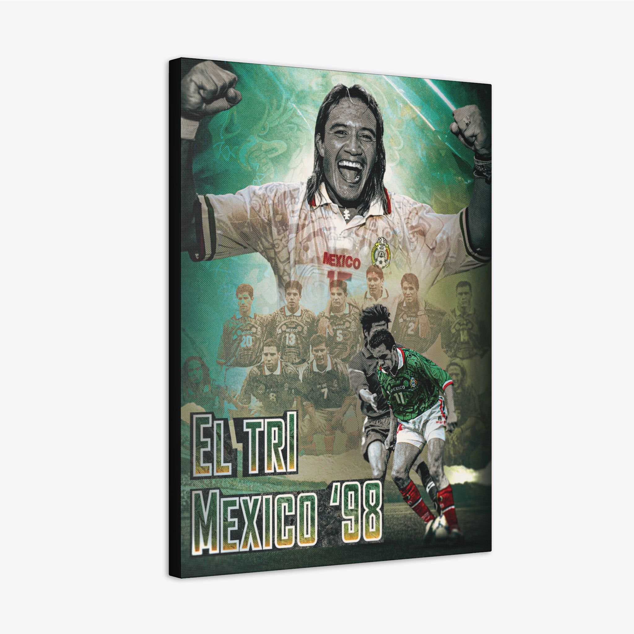 Mexico "El Tri '98" Canvas - France '98