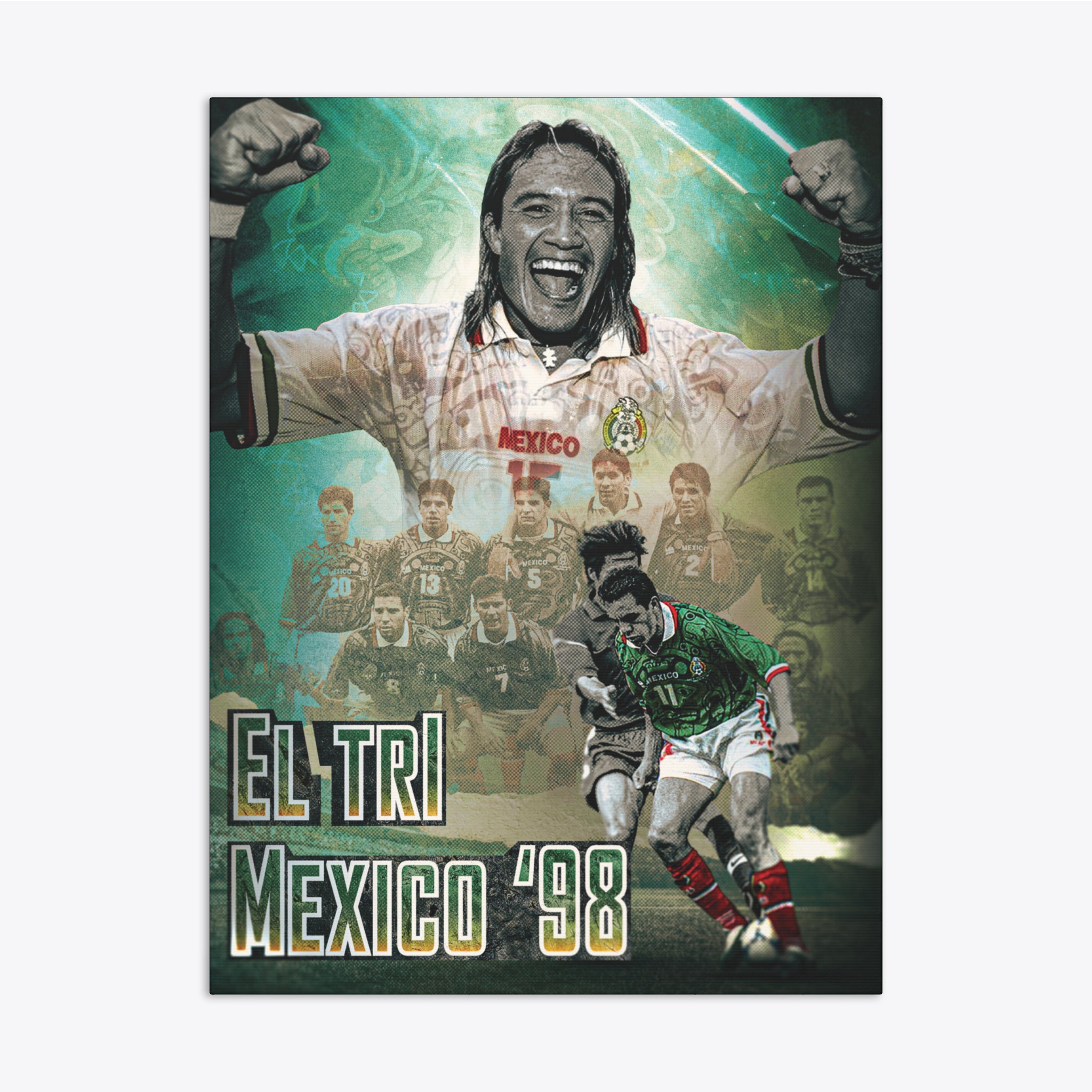 Mexico "El Tri '98" Canvas - France '98