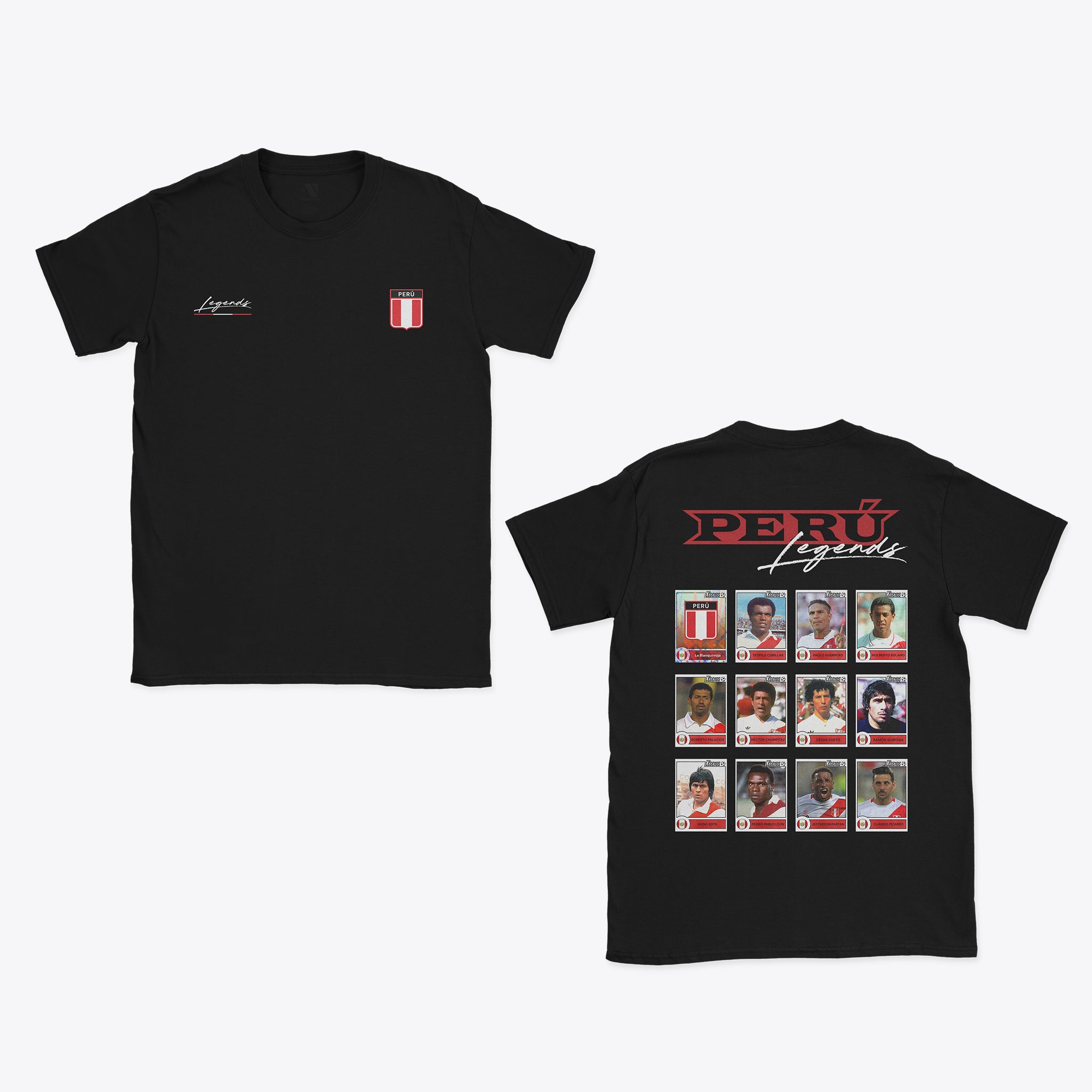 Peru 90's Legends - Mural Back - Jersey Tee