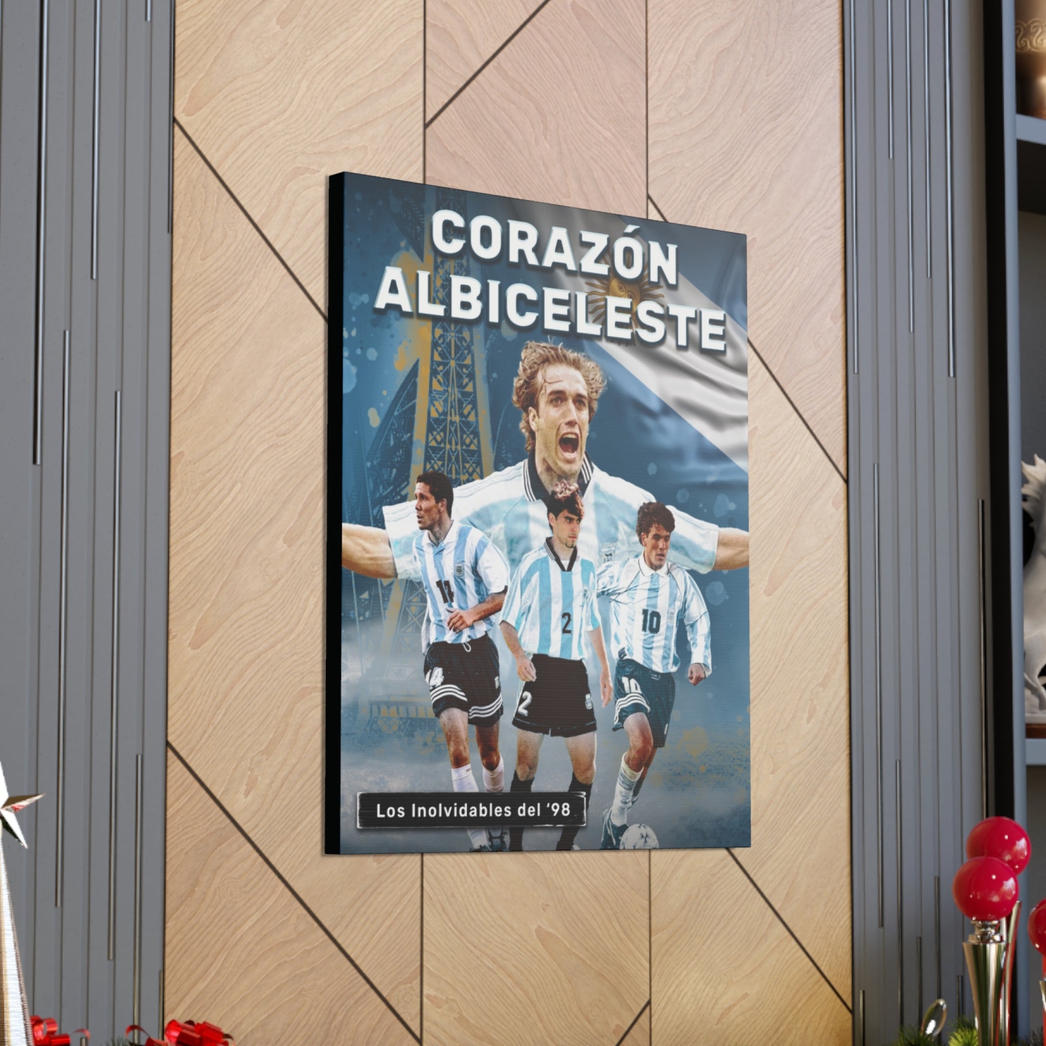 Argentina "Corazón Albiceleste" Canvas - France '98
